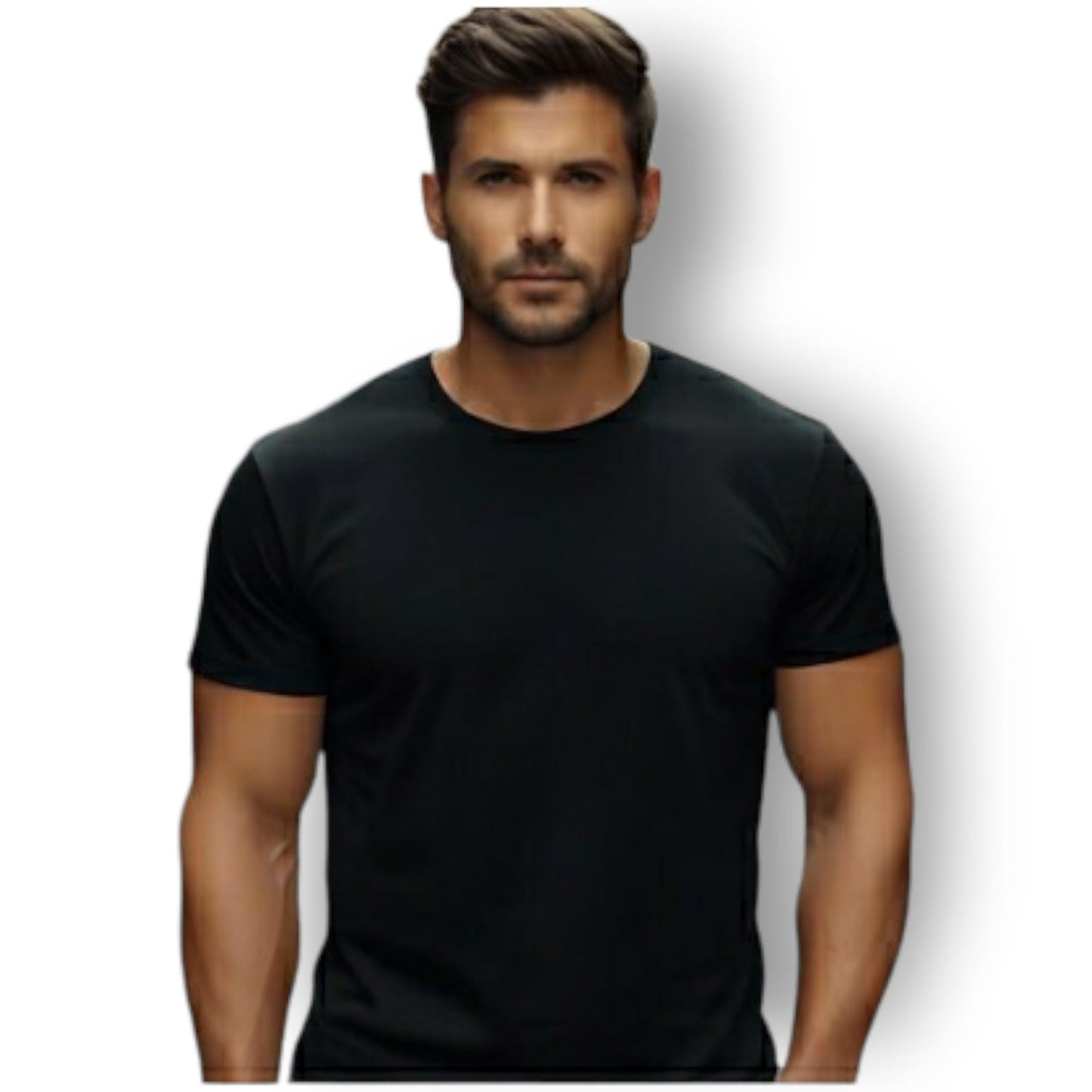 NEMESIS Polera básica Black