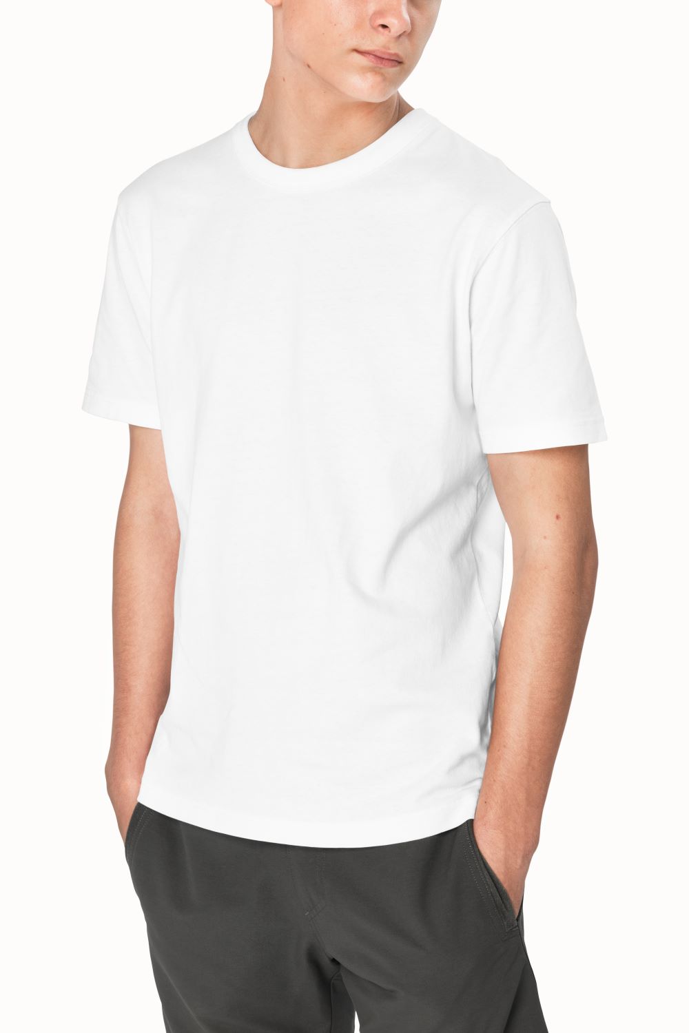 NEMESIS Polera básica White