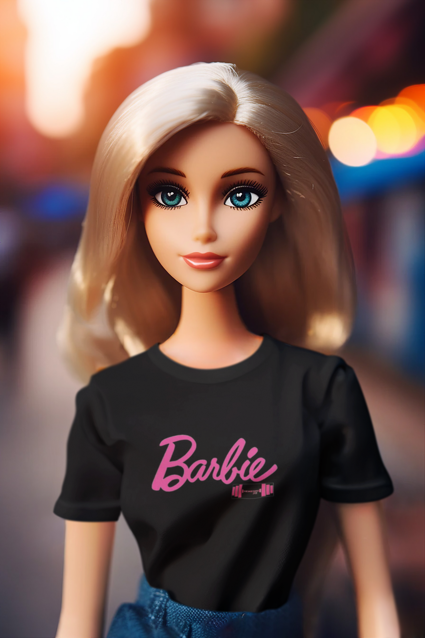 NEMESIS Polera Barbie Black